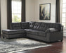 Accrington 2-Piece Sleeper Sectional with Chaise - Tallahassee Discount Furniture (FL)