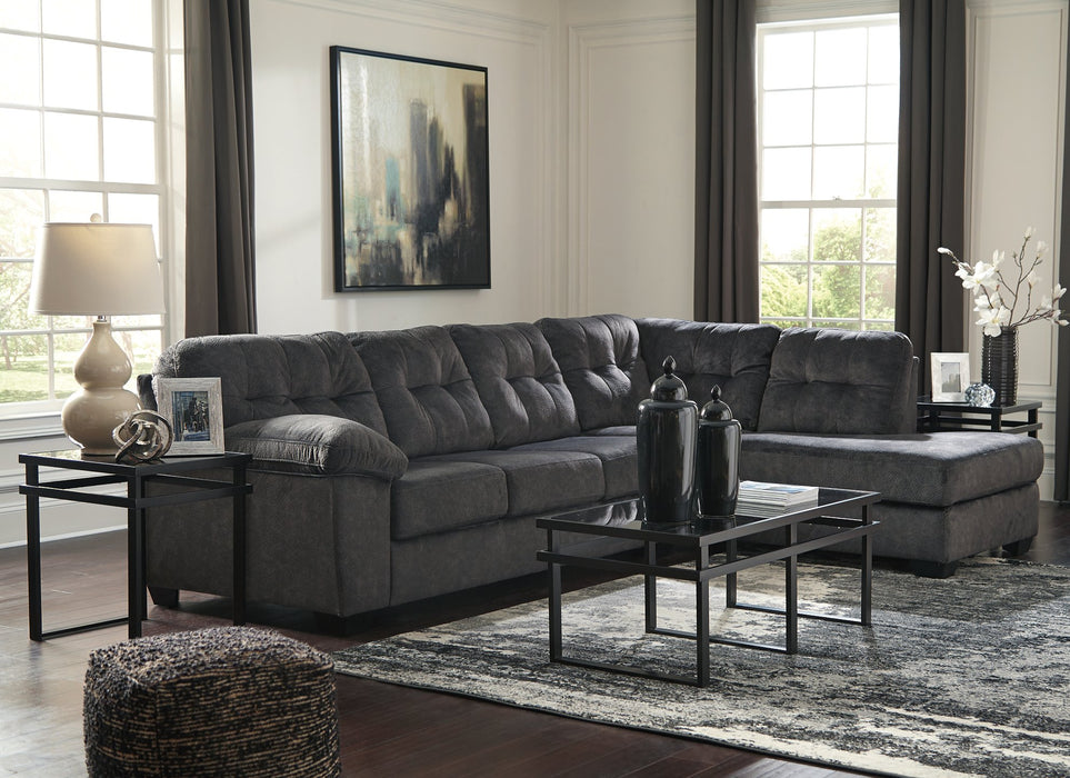 Accrington 2-Piece Sleeper Sectional with Chaise - Tallahassee Discount Furniture (FL)