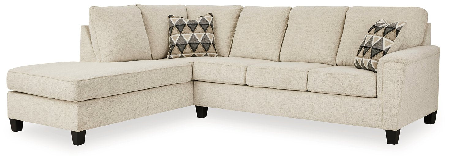 Abinger 2-Piece Sectional with Chaise - Tallahassee Discount Furniture (FL)