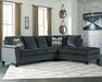 Abinger 2-Piece Sleeper Sectional with Chaise - Tallahassee Discount Furniture (FL)