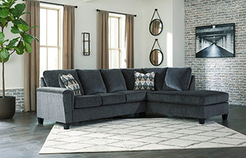 Abinger 2-Piece Sectional with Chaise - Tallahassee Discount Furniture (FL)