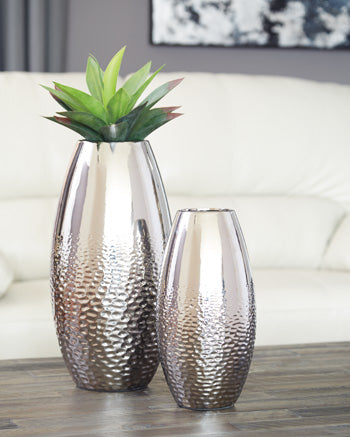 Dinesh Vase (Set of 2) - Tallahassee Discount Furniture (FL)