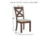 Moriville Dining Chair - Tallahassee Discount Furniture (FL)