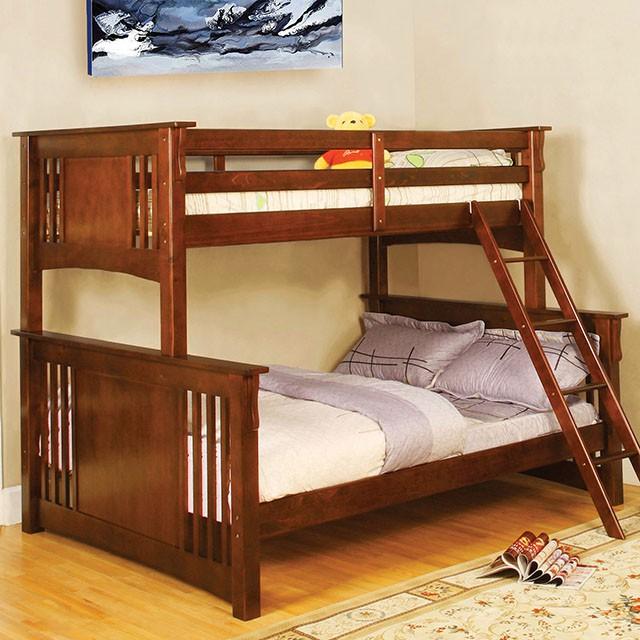 Spring Creek Oak Twin/Full Bunk Bed image