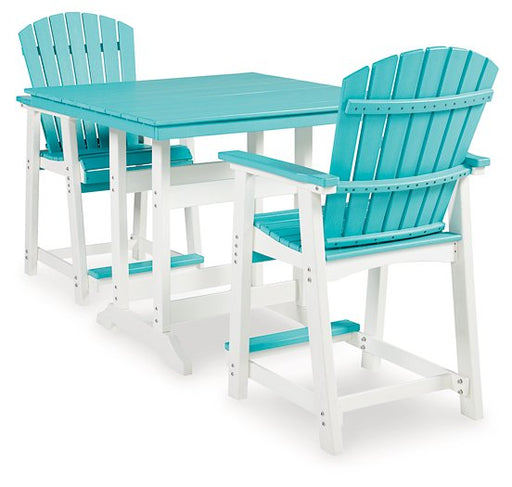 Eisely Outdoor Dining Set - Tallahassee Discount Furniture (FL)