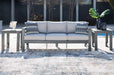 Amora Outdoor Sofa with Cushion - Tallahassee Discount Furniture (FL)