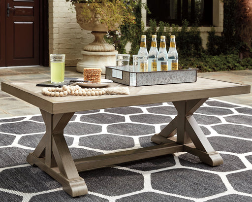 Beachcroft Outdoor Coffee Table - Tallahassee Discount Furniture (FL)