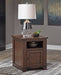 Budmore End Table with USB Ports & Outlets - Tallahassee Discount Furniture (FL)