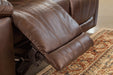 Edmar Power Reclining Loveseat with Console - Tallahassee Discount Furniture (FL)