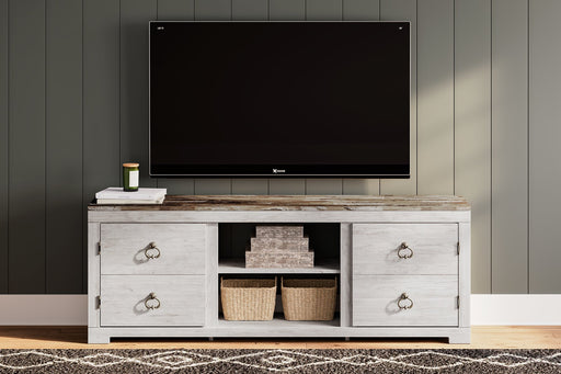 Willowton 72" TV Stand - Tallahassee Discount Furniture (FL)