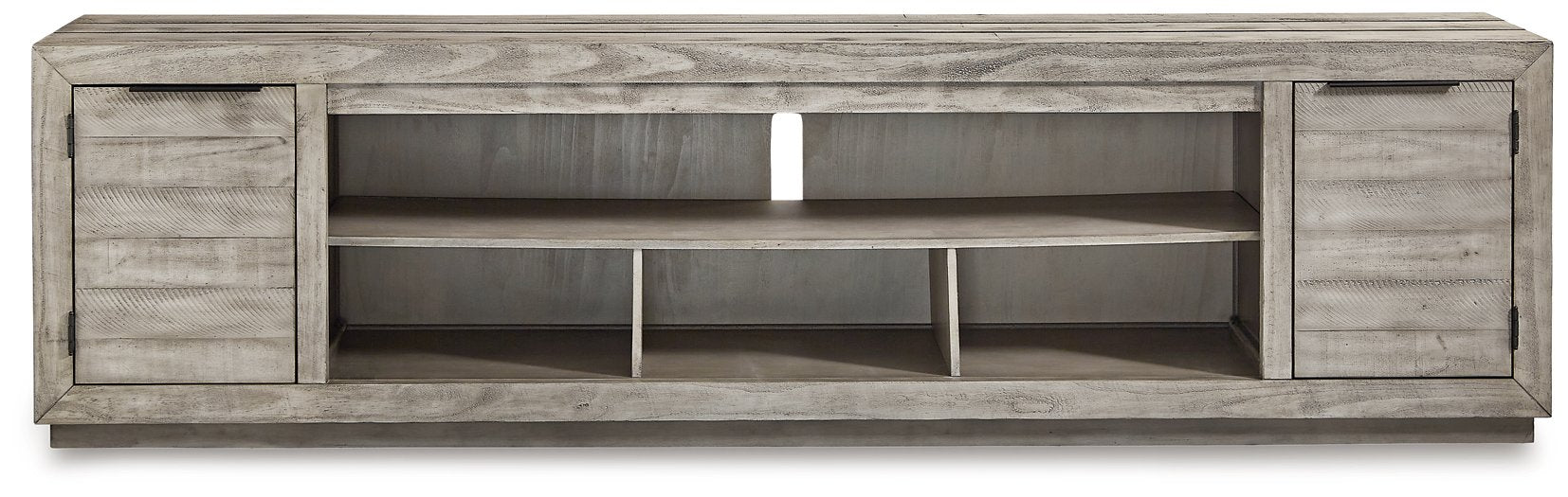 Naydell 92" TV Stand with Electric Fireplace - Tallahassee Discount Furniture (FL)