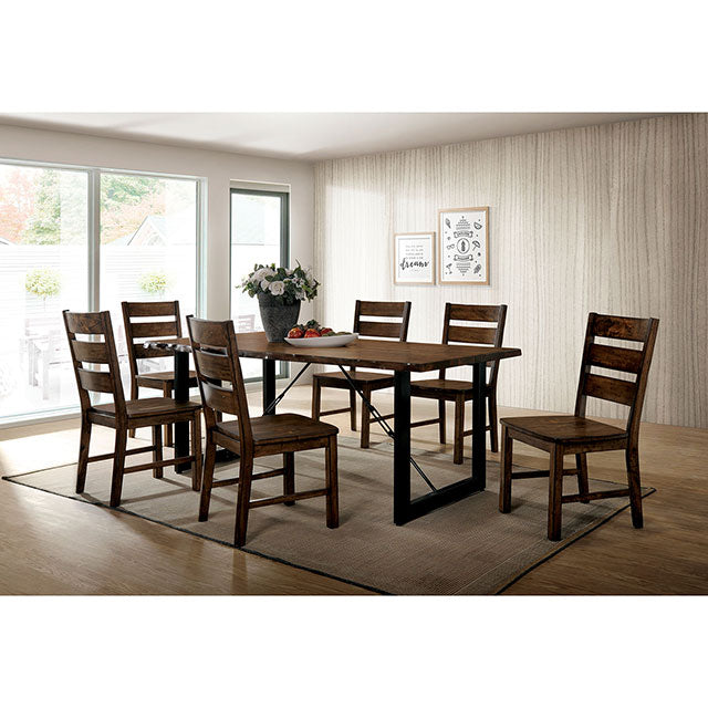 Dulce Walnut Side Chair (2/CTN)